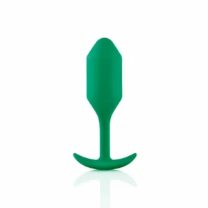B-Vibe Snug Plug 2 analinis kaištis, žalias, 114 g