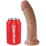 Pipedream King Cock realistinis dildo, karamelės spalvos, 19,5 cm