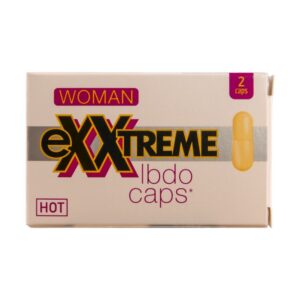 HOT EXXTREME LIBIDO maisto papildas moterims, 2 kapsulės