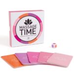Secret Play Massage Time kortų žaidimas poroms su masažo užduotimis
