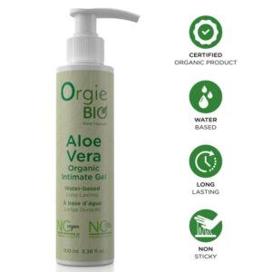 Orgie Bio Aloe Vera vandens pagrindo lubrikantas, 100 ml