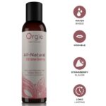 Orgie vandens pagrindo lubrikantas, braškių skonio, 150 ml