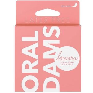 Loovara Oral Dams oralinis barjeras be latekso, 3 vnt.