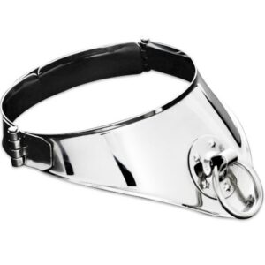 Metal Hard suvaržymo antkaklis su žiedu ir spyna, 12,5 cm