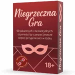 Grammi Naughty Game stalo žaidimas su antrankiais, 50 užduočių