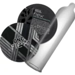 ONE Flex Graphene plonas prezervatyvas, skaidrus, 10 vnt.