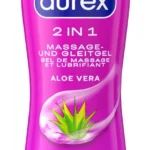 Durex Play Massage 2-in-1 vandens pagrindo lubrikantas, 200 ml