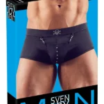 Svenjoyment Pirate Pants vyriški bokseriai su kaukole, juodi, L