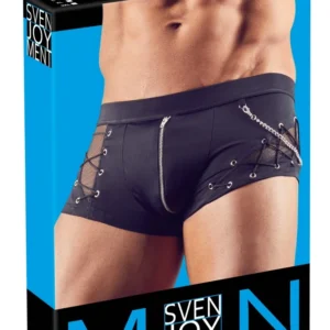 Svenjoyment NEK vyriški bokseriai su grandinėle, juodi, XL
