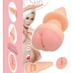 Nature Skin analinis kaištis su prailgintuvu, 19,5 cm, kūno spalvos