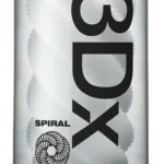 Tenga 3Dx SPIRAL rankinis masturbatorius, spiralinis reljefas, 14,5 cm