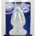 Crystal Plug &amp; Joy analinis kaištis, skaidrus, PVC, 12,2 cm