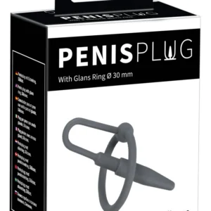 Penisplug You2Toys šlaplės zondas su lanksčiu žiedu, 6,2 cm