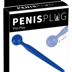 Penisplug You2Toys silikoninis šlaplės zondas, mėlynas, 9,6 cm