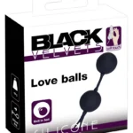 Black Velvets The Perfect Balls Kėgelio kamuoliukai, 54 g, juodi