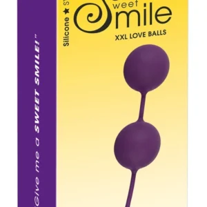Sweet Smile XXL Kėgelio kamuoliukai, 200 g, 21,5 cm, violetiniai