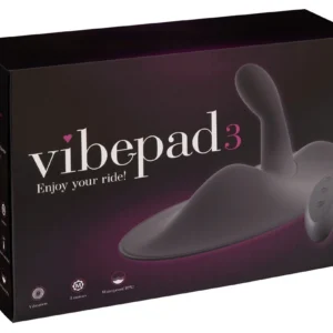 vibepad 3 dėvimas vibratorius su G taško stimuliatoriumi, juodas