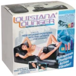 NMC Louisiana Lounger pripučiamas sekso gultas, juodas