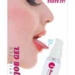 HOT Oral Gel vandens pagrindo lubrikantas, braškių skonio, 30 ml