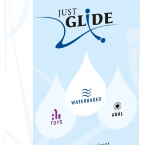 Just Glide vandens pagrindo lubrikantas, rinkinys 3 x 200 ml