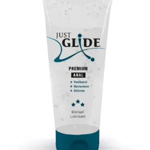 Just Glide Premium analinis lubrikantas su hialurono rūgštimi, 200 ml