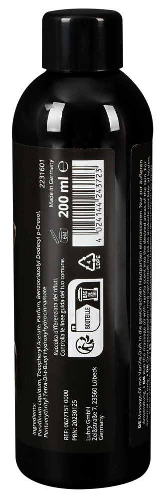 Magoon You2Toys masažo aliejus, vanilės aromato, 200 ml - Image 3