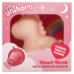 Unihorn Heart Throb klitorio vibratorius, rožinis, 9 cm
