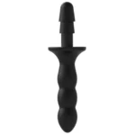 Doc Johnson Vac-U-Lock ergonominė rankena, juoda, 17,8 cm
