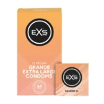 EXS Grande platus prezervatyvas, 64 mm, 12 vnt.