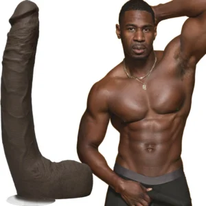 Doc Johnson Jax Slayher Signature realistinis dildo, 25 cm, smėlio spalvos