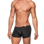 Male Power Seamless Sleek vyriški bokseriai, juodi, S