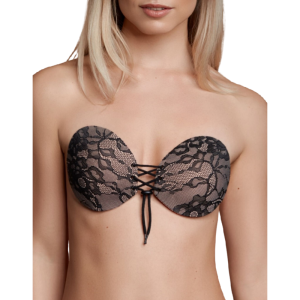 BYE BRA - BRAS – bye-bra - adhezinis kupas su nertomis ir siuvinėmis