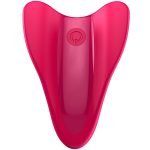 SATISFYER - HIGH FLY PIRŠTINIS VIBRATORIUS FUCHSIA
