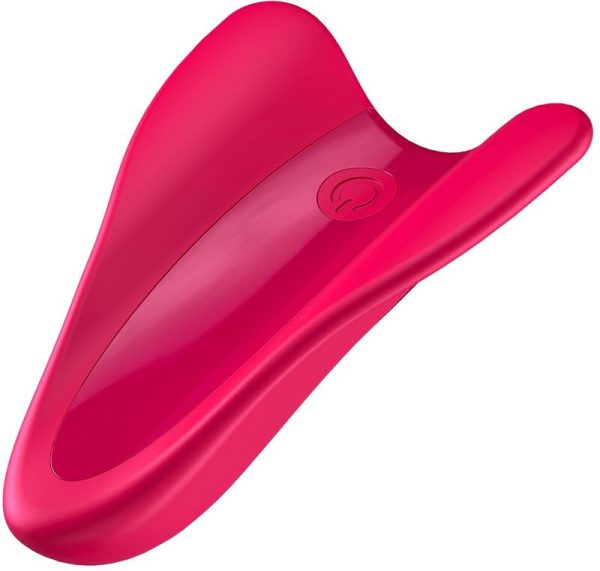 SATISFYER VIBRATOR – satisfyer - high fly pirštų vibratorius fuchsijos spalvos - Image 2