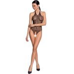 PASSION BS087 Juodas Bodystocking