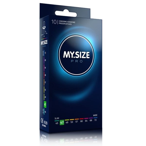 MY SIZE PRO – my size - pro prezervatyva 47 mm 10 vienetų