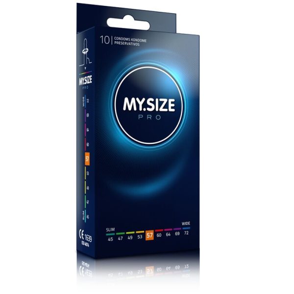 MY SIZE PRO – my size - pro prezervatyva 57 mm 10 vienetų