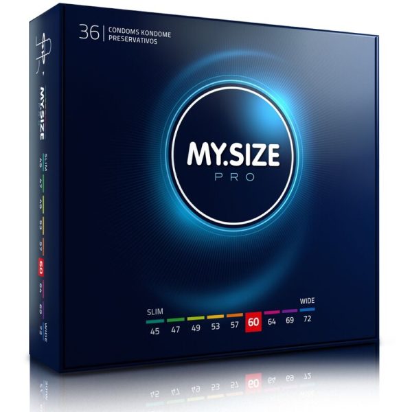 MY SIZE PRO – my size - pro prezervatyva 60 mm 36 vienetų