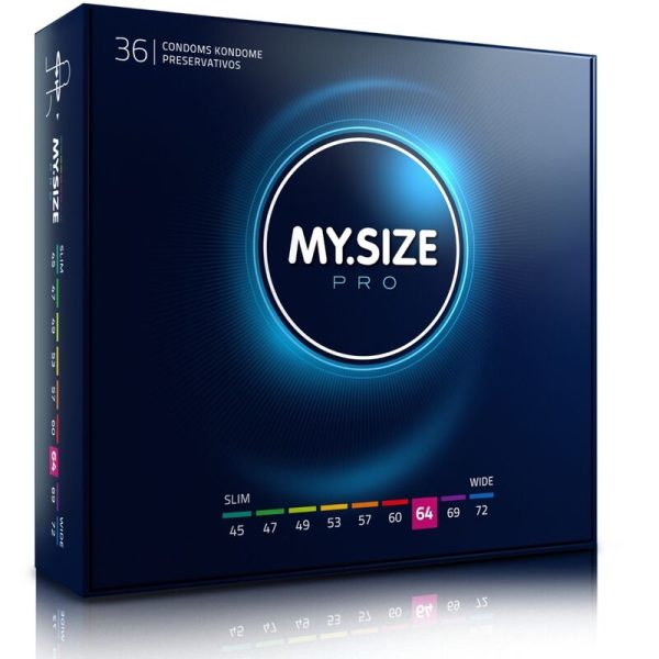 MY SIZE PRO – my size - pro kondomai 64 mm 36 vienetų