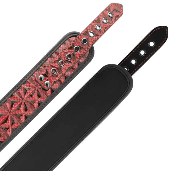 BEGME RED EDITION – begme - raudona redakcija kraštas su nippelio spaustukais ir neopreno paddingu - Image 3