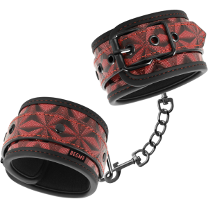 BEGME RED EDITION – begme - raudona red edition premium kulkšnų ankletės su neopreno paddingu