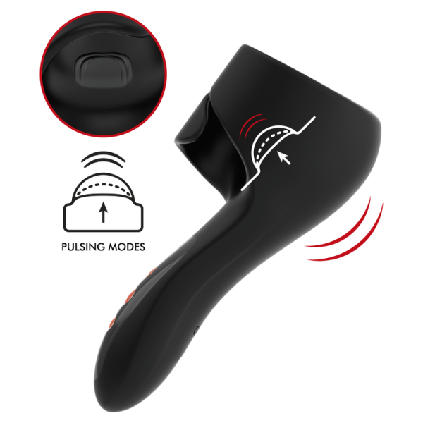 JAMYJOB – pulsar vibratorius su vibracijos ir pulsavimo režimais