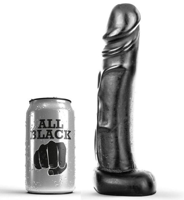 ALL BLACK – 22 cm dildo