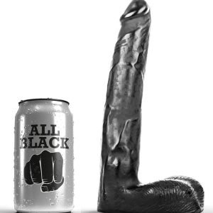 ALL BLACK - Realistiškas dildo 21 cm