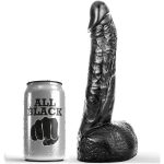 ALL BLACK - Realistiškas Fisting Dildo 20 cm
