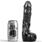 ALL BLACK - Realistiškas analinis dildo 20 cm