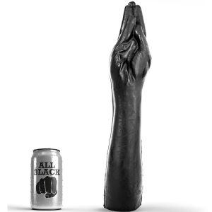 ALL BLACK - Milžiniška Fisto Ranka 40 cm