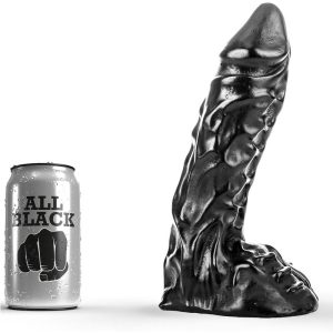 ALL BLACK – dildo 23 cm