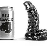 ALL BLACK - Realistiškas dildo 13 cm