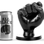 ALL BLACK - Fist Anal Kaištis 14 cm